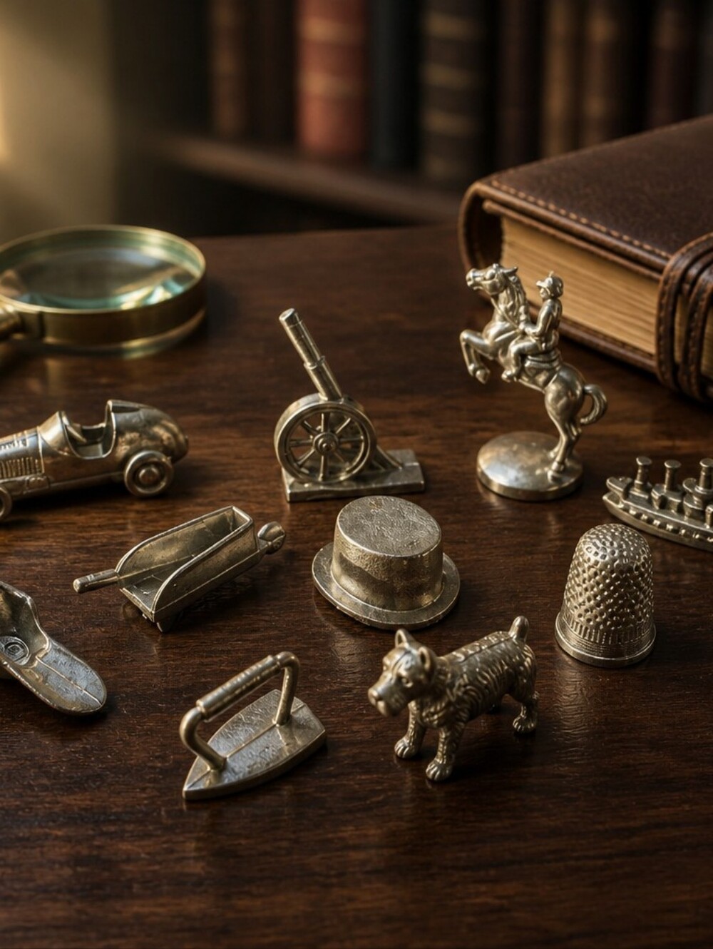 Vintage Monopoly Game Tokens